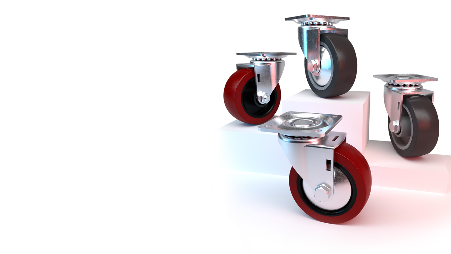 Ruedas de Diseño para Mobiliario y Oficinas